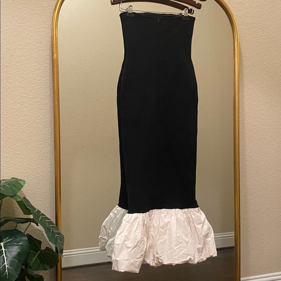 Ronny Kobo Strapless Uttara Midi Dress Size M - Picture 8 of 13